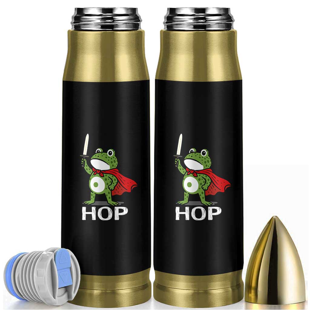 Resist Frog With Sword Bullet Tumbler No Kings Portland Protest Saves America - Wonder Print Shop
