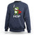 Resist Frog With Sword Sweatshirt No Kings Portland Protest Saves America - Wonder Print Shop