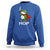 Resist Frog With Sword Sweatshirt No Kings Portland Protest Saves America - Wonder Print Shop