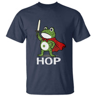 Resist Frog With Sword T Shirt No Kings Portland Protest Saves America - Wonder Print Shop