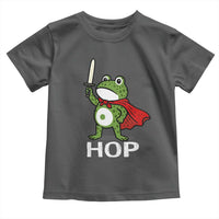 Resist Frog With Sword Toddler T Shirt No Kings Portland Protest Saves America - Wonder Print Shop