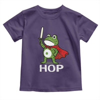 Resist Frog With Sword Toddler T Shirt No Kings Portland Protest Saves America - Wonder Print Shop