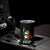 Resist Frog With Sword Tumbler Cup No Kings Portland Protest Saves America - Wonder Print Shop