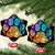 Pet Memorial Christmas Ornament Loss of Dog Cat Paw Pet Remembrance Gifts Stained Glass - Wonder Print Shop