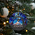 Personalized Memorial Christmas Ornament Stained Glass Custom Memorial Loss of Father Gift - Wonder Print Shop