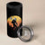 Funny Lax Bigfoot 4 in 1 Can Cooler Tumbler Retro Vintage Sasquatch Lacrosse - Wonder Print Shop