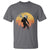 Funny Lax Bigfoot T Shirt Retro Vintage Sasquatch Lacrosse - Wonder Print Shop