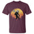 Funny Lax Bigfoot T Shirt Retro Vintage Sasquatch Lacrosse - Wonder Print Shop