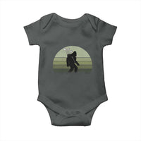 Bigfoot Golfer Baby Onesie Funny Sasquatch Golfing Golf Balls - Wonder Print Shop