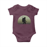 Bigfoot Golfer Baby Onesie Funny Sasquatch Golfing Golf Balls - Wonder Print Shop