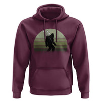 Bigfoot Golfer Hoodie Funny Sasquatch Golfing Golf Balls - Wonder Print Shop