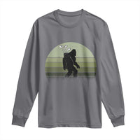 Bigfoot Golfer Long Sleeve Shirt Funny Sasquatch Golfing Golf Balls - Wonder Print Shop