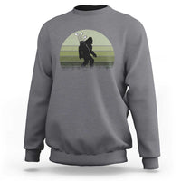 Bigfoot Golfer Sweatshirt Funny Sasquatch Golfing Golf Balls - Wonder Print Shop