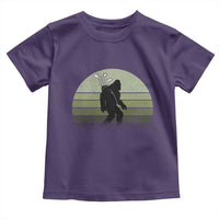 Bigfoot Golfer Toddler T Shirt Funny Sasquatch Golfing Golf Balls - Wonder Print Shop