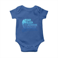 Eat Sleep Lacrosse Repeat Baby Onesie Funny Lax Lover Player - Wonder Print Shop