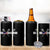 Funny Lacrosse 4 in 1 Can Cooler Tumbler American Flag Relax Bro Lax Lover Joke