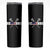 Funny Lacrosse Skinny Tumbler American Flag Relax Bro Lax Lover Joke