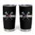 Funny Lacrosse Tumbler Cup American Flag Relax Bro Lax Lover Joke