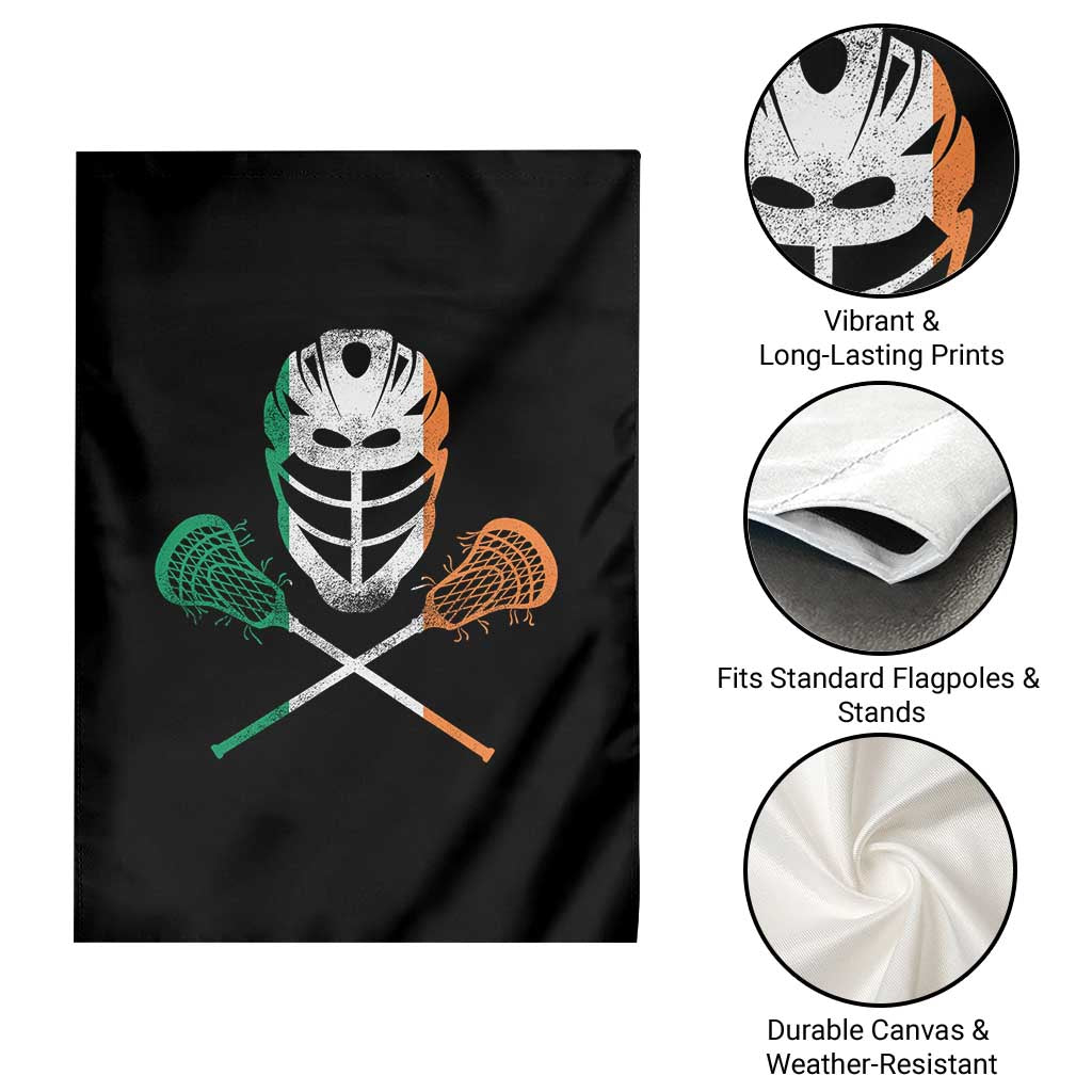 Ireland Lacrosse Garden Flag Irish Flag Ireland - Wonder Print Shop