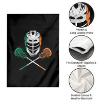 Ireland Lacrosse Garden Flag Irish Flag Ireland - Wonder Print Shop