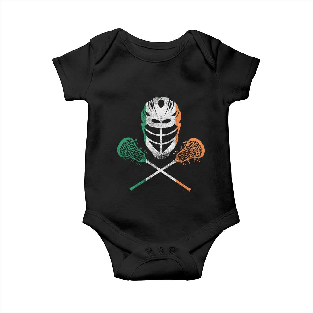 Ireland Lacrosse Baby Onesie Irish Flag Ireland - Wonder Print Shop