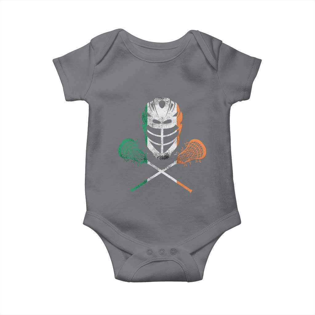 Ireland Lacrosse Baby Onesie Irish Flag Ireland - Wonder Print Shop