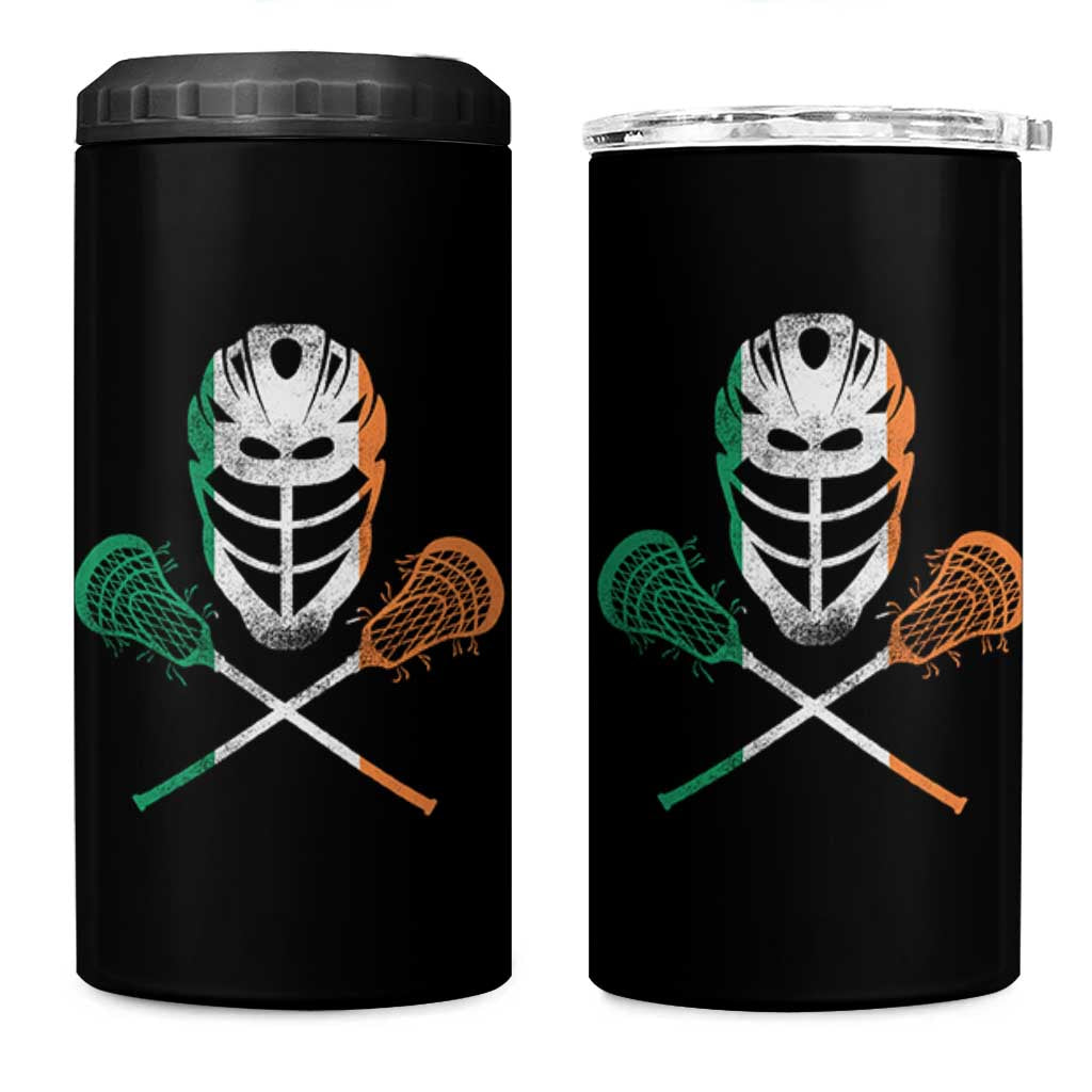 Ireland Lacrosse 4 in 1 Can Cooler Tumbler Irish Flag Ireland - Wonder Print Shop