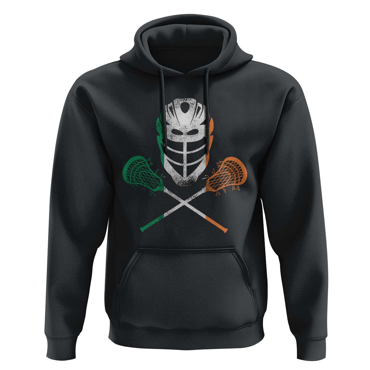 Ireland Lacrosse Hoodie Irish Flag Ireland - Wonder Print Shop