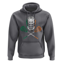 Ireland Lacrosse Hoodie Irish Flag Ireland - Wonder Print Shop