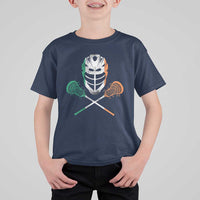 Ireland Lacrosse T Shirt For Kid Irish Flag Ireland - Wonder Print Shop
