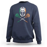 Ireland Lacrosse Sweatshirt Irish Flag Ireland - Wonder Print Shop