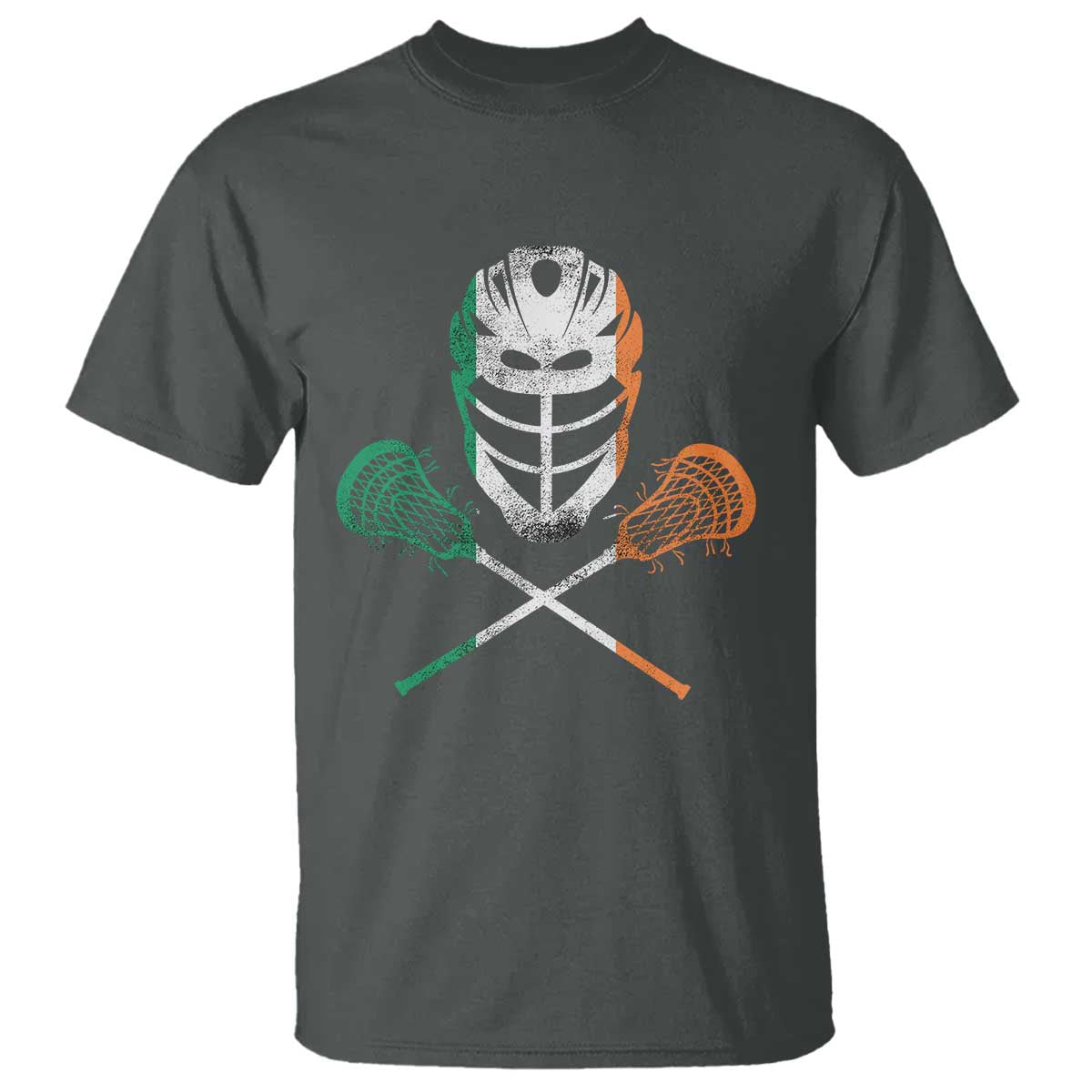 Ireland Lacrosse T Shirt Irish Flag Ireland - Wonder Print Shop