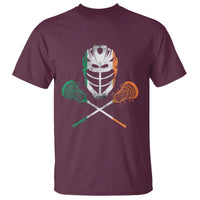 Ireland Lacrosse T Shirt Irish Flag Ireland - Wonder Print Shop