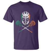 Ireland Lacrosse T Shirt Irish Flag Ireland - Wonder Print Shop