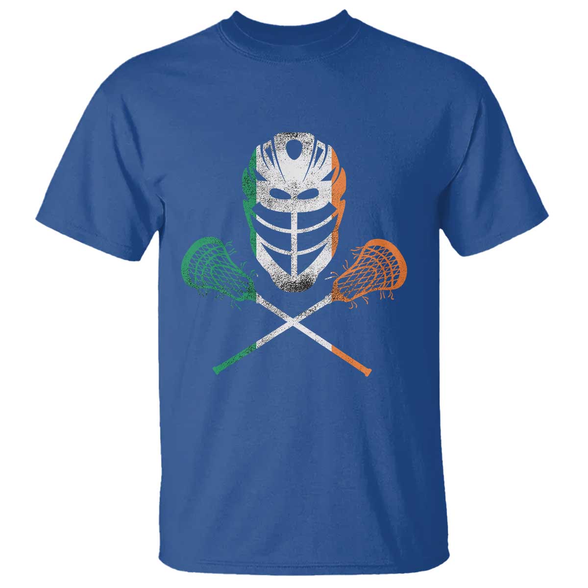 Ireland Lacrosse T Shirt Irish Flag Ireland - Wonder Print Shop
