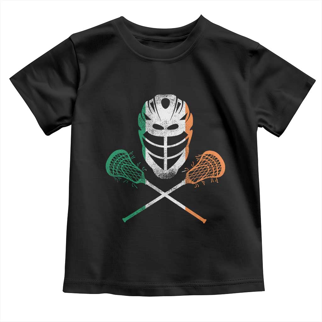 Ireland Lacrosse Toddler T Shirt Irish Flag Ireland - Wonder Print Shop