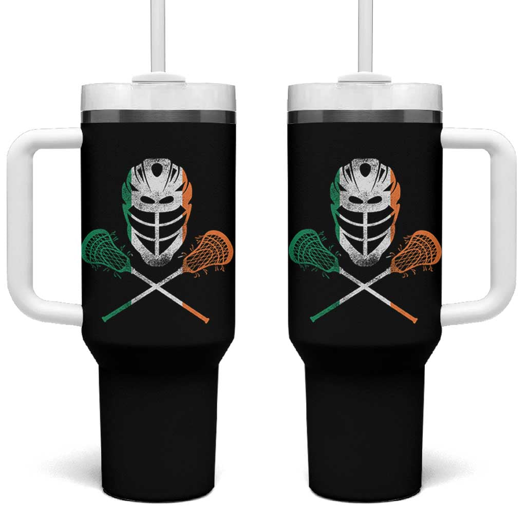Ireland Lacrosse Tumbler With Handle Irish Flag Ireland - Wonder Print Shop