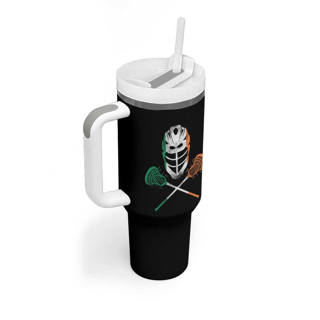Ireland Lacrosse Tumbler With Handle Irish Flag Ireland - Wonder Print Shop
