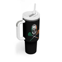 Ireland Lacrosse Tumbler With Handle Irish Flag Ireland - Wonder Print Shop