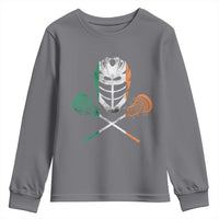 Ireland Lacrosse Youth Sweatshirt Irish Flag Ireland - Wonder Print Shop