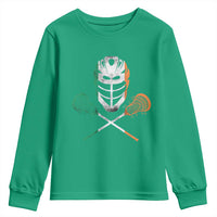 Ireland Lacrosse Youth Sweatshirt Irish Flag Ireland - Wonder Print Shop