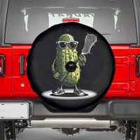 Funny Lacrosse Spare Tire Cover Pickle Playing Lax Lover Player - Wonder Print Shop