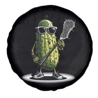 Funny Lacrosse Spare Tire Cover Pickle Playing Lax Lover Player - Wonder Print Shop