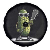 Funny Lacrosse Spare Tire Cover Pickle Playing Lax Lover Player - Wonder Print Shop