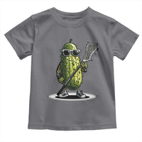 Funny Lacrosse Toddler T Shirt Pickle Playing Lax Lover Player - Wonder Print Shop