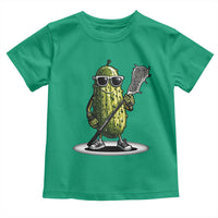 Funny Lacrosse Toddler T Shirt Pickle Playing Lax Lover Player - Wonder Print Shop