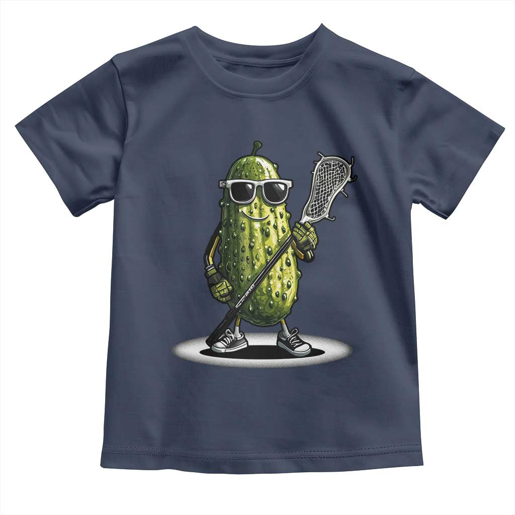 Funny Lacrosse Toddler T Shirt Pickle Playing Lax Lover Player - Wonder Print Shop