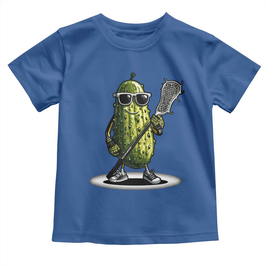 Funny Lacrosse Toddler T Shirt Pickle Playing Lax Lover Player - Wonder Print Shop
