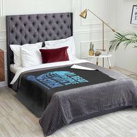 Funny Lacrosse Player Throw Blanket I Beat People With A Stick Funny Saying - Wonder Print Shop