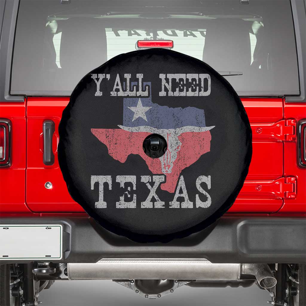 Yall Need Texas Spare Tire Cover State Map Vintage - Wonder Print Shop